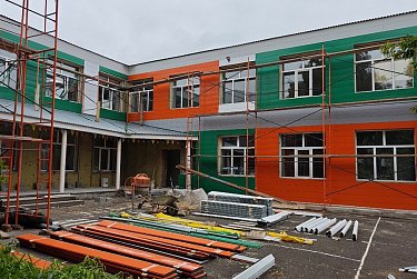 В детском саду «Березка» Сакмарского района идет капремонт